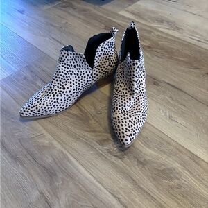 Spotted Ankle Boots for Women